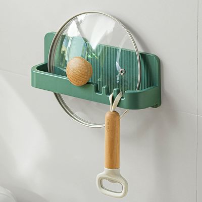 CTVR Wall Mounted Slippers Rack, Plastic Door Shoe Hanger, Shoe Holders Shelf Band Slot, Pot Cover Stand, Bathroom Towel Storage Organizer, Multifunctional