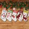 Boffihuxaw Personalized Christmas Stockings Set of 5 Custom Family Stockings with Name Customized Xmas Holiday Decor view 1