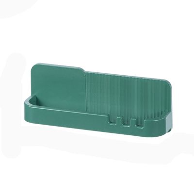 Hanging Slippers Rack, Plastic Door Shoe Hanger, Shoe Holders Shelf Band Slot, Bathroom Towel Storage Stand Organizer, Multifunctional (Color : Green)