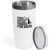 Basketball White Edition Viking Tumbler 20oz - This Shooter Can Shoot - Sport Lovers Playing Hobbies Athletics Coaches Powerful Bouncing Passing Shoot view 1