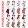 Boffihuxaw Personalized Christmas Stockings Set of 6 Custom Family Stockings with Name Customized Xmas Holiday Decor view 2