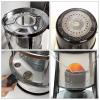 Xrdbfd Kerosene Stove Heater for Indoor, Portable Kerosene Heaters, Kerosene Burners with Wick, Oil Heaters for Outdoor Camping, Tents, Cooking, Without Electricity,6Lwhite view 3