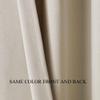 100% Blackout Faux Linen Extra Long Curtain 14ft Length,Luxurious Solid Grommet High Woven Elegant Linen Drape for 2 Story House,High Living Room,High Ceiling(Ivory,1 Panel,52 x 168 Inch) view 4