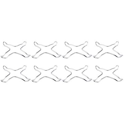 UPKOCH 8pcs Windproof Kitchen Gas Stove Wok Racks - Pot Brackets for Pan Easy to Clean Non- Design for Home Cooking and Efficient Storage