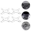 UPKOCH 8pcs Windproof Kitchen Gas Stove Wok Racks - Pot Brackets for Pan Easy to Clean Non- Design for Home Cooking and Efficient Storage view 2