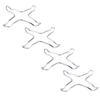 UPKOCH 8pcs Windproof Kitchen Gas Stove Wok Racks - Pot Brackets for Pan Easy to Clean Non- Design for Home Cooking and Efficient Storage view 3