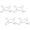 UPKOCH 8pcs Windproof Kitchen Gas Stove Wok Racks - Pot Brackets for Pan Easy to Clean Non- Design for Home Cooking and Efficient Storage view 4