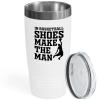 Basketball White Edition Viking Tumbler 20oz - In Basketball Shoes Make - Sport Lovers Play Athlete Challenge Coach Spirit Center Hoop Strategy Hobby view 1