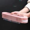 3 in 1 Folding Slipper Holder, Bathroom Shoe Shelf, Plastic Shoe Hanging, Hanging Door Slippers Organizer Rack, Towel Stand, 3 Pieces (Color : Pink) view 4