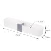 CTVR Slipper Holder, Without Punching Bathroom Towel Stand, Multifunctional Shoe Hanger, Plastic Door Shoe Rack, for Kitchen Living Room (Size : 4 Pack) view 2