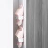 CTVR Slipper Holder, Without Punching Bathroom Towel Stand, Multifunctional Shoe Hanger, Plastic Door Shoe Rack, for Kitchen Living Room (Size : 4 Pack) view 4