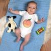 Azeeda 3-6 Month 'Peach' Baby Grow/Bodysuit (GR00088306) view 2