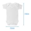 Azeeda 3-6 Month 'Peach' Baby Grow/Bodysuit (GR00088306) view 4