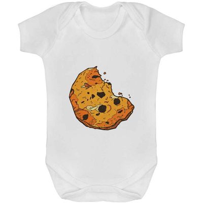 Azeeda 3-6 Month 'Bitten Cookie' Baby Grow/Bodysuit (GR00086735)
