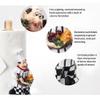 Paper Towel Holders Vertical Napkin Holder,chef Decorative Resin Crafts Paper Towel Holder,cafe Restaurant Cake Store Dessert Store,paper Rack Shelf (Size : 13x27 cm) view 4
