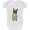 Azeeda 3-6 Month 'French Bulldog' Baby Grow/Bodysuit (GR00089886) view 1