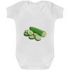 Azeeda 3-6 Month 'Sliced Cucumber' Baby Grow/Bodysuit (GR00090151) view 1