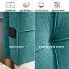Fleece Headboard Cushion Bed Rest Backrest Large Day Bed Bolster Wedge Reading Pillow Day Bed Support Cushion with Removable Headboard Cover,C,No headboard 74.8"/190cm view 2