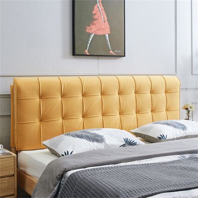 Fleece Headboard Cushion Bed Rest Backrest Large Day Bed Bolster Wedge Reading Pillow Day Bed Support Cushion with Removable Cover,B,with headboard King 79"