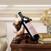 CFLNYC Home Decor Home Decoration Sculpture Wine Rack Crafts Living Room Wine Cabinet Ornaments Creative Resin Home Decoration Gifts view 2