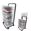 Art Drying Rack, Flexible Shelves, Sturdy Metal Art Rack, Power Coated Design, Mobile Art Drying Rack for Classrooms, Art Studio and Home Use (Size : 35-Layer) view 1