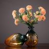 CFLNYC Home Decor Glass Vase Ice Cracked Thick Glass Vases, Modern American Living Room Dining Table Hydroponic Flower Ornament Home Office Decor Desktop Vases Plant Holder view 2