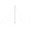 GOLINPEILO Christmas Tree Lights Indoor Outdoor,Christmas Decorations Outdoor LED Lights,Waterfall Christmas String Lights for Christmas,Halloween, Year Gifts, 800 LEDs Cold White 16.4' view 3