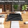 SUDEG Press Paper Log Maker, Newspaper Briquet Maker Paper Log Briquette Maker,Maker Manual Eco Recycle Press Machiner for Heating Fire Stove Home Tool 25.68.212.6 cm view 2