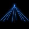 GOLINPEILO Christmas Tree Lights Indoor Outdoor,Christmas Decorations Outdoor LED Lights,Waterfall Christmas String Lights for Christmas,Halloween, Year Gifts, 576 LEDs Blue 11.8' view 2