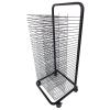 HONGKEFIT Art Drying Rack, Flexible Shelves Mobile Cart for Painting Craft Artwork Canvas Storage, Power Coated Design, Ideal for Schools and Art Clubs (Size : 35-Layer)