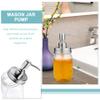 1 Set Bottle Dispenser Pump Spice Bottle Pump Soap Dispenser Replacement for Lotion Replacement Cleaning Brush Soap s Stainless Steel s view 3