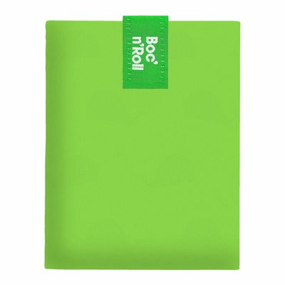 BOC'N'ROLL 75039 Mouthpiece holder ESSENTIAL GREEN 11x15cm, Multicoloured
