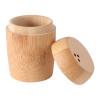 Alipis 2pcs Swab Holder Cover Multifunctional Toothpick Storage Jar -shaped Design for Home Bathroom Use Stylish Organizer for Swabs Toothpicks view 1