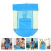 Zerodeko 2pcs Convenient Mesh Drawstring Backpack for Beach Toys Wear-resistant Storage Bag Straps Quick Drying Design for Easy Rinsing Fun for Boys and Girls view 3