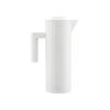 Alessi Plisse Thermo Insulated Vacuum Jug White 1L view 1
