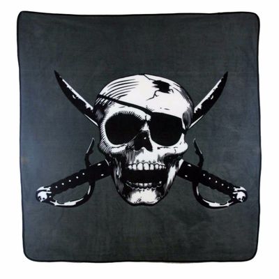 Cutlass Crossbones Fleece Blanket