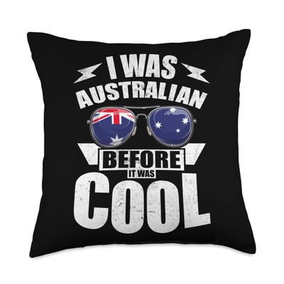 Australia Flag Proud Australians Girls & Women Throw Pillow