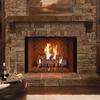 Peterson Fyreside 18-inch Live Oak Log Set with Vented Burner, Auto-Safety Pilot Control Valve and Gas Connection Kit (Propane Gas Only) view 2