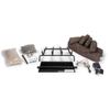 Peterson Fyreside 18-inch Live Oak Log Set with Vented Burner, Auto-Safety Pilot Control Valve and Gas Connection Kit (Propane Gas Only) view 3