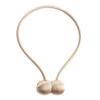 Magnetic Curtain Tieback Holder Hook Buckle Clip Curtain Tieback Polyester Decorative Home Accessorie,Gold Style,4pcs view 1
