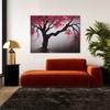 Sense Canvas Blooming Tree 6 Canvas Art - Home Decor Wall Art Print Poster Painting Large 40x30 / 1.5" view 2