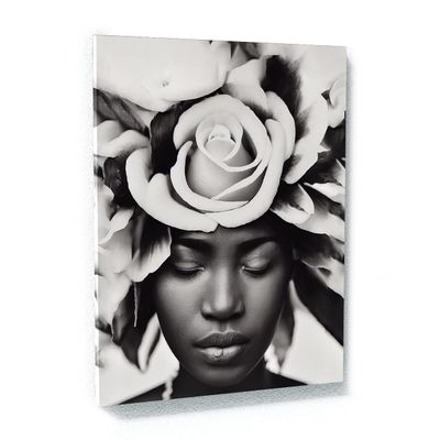 Sense Canvas African Woman 11 Canvas Art - Home Decor Wall Art Print Poster Painting Large 30x40 / 1.5"