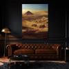 Sense Canvas Egypt Pyramid 2 Canvas Art - Home Decor Wall Art Print Poster Painting Large 30x40 / 1.5" view 2