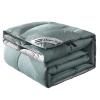 MSUDGH Bedding Winter Thicken Duvet, Goose Down Quilt Breathable and Warm Feather Comforter, Fluffy and Soft (Dark Green,180 * 220cm 5KG) view 1