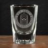 7.62 Design U.S. Army Command Sergeant Major Etched 2 oz. Shot Glass view 2