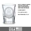 7.62 Design U.S. Army Command Sergeant Major Etched 2 oz. Shot Glass view 4