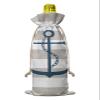 10 Pcs Premium Wine Bottle Gift Bags with Drawstring Nautical Anchor Coastal Rustic Grey Striped Reusable Wine Gift Bag for Christmas, Wedding, Birthday,Holiday Party, Housewarming, Home Storage view 2
