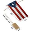 10 Pcs Premium Wine Bottle Gift Bags with Drawstring Flag of Puerto Rico Reusable Wine Gift Bag for Christmas, Wedding, Birthday,Holiday Party, Housewarming, Home Storage view 3