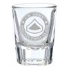 7.62 Design U.S. Army Private 1st Class Etched 2 oz. Shot Glass view 1