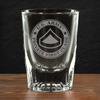 7.62 Design U.S. Army Private 1st Class Etched 2 oz. Shot Glass view 2
